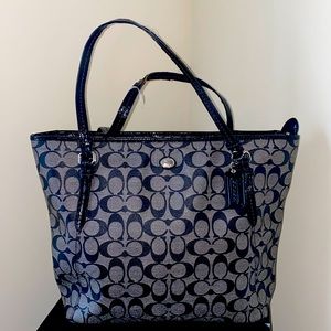 Authentic Black Coach Bag